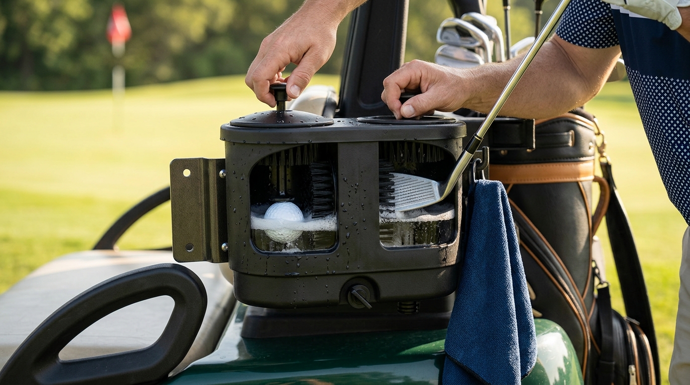 Golf Cart Ball and Club Washer Best Cleaners
