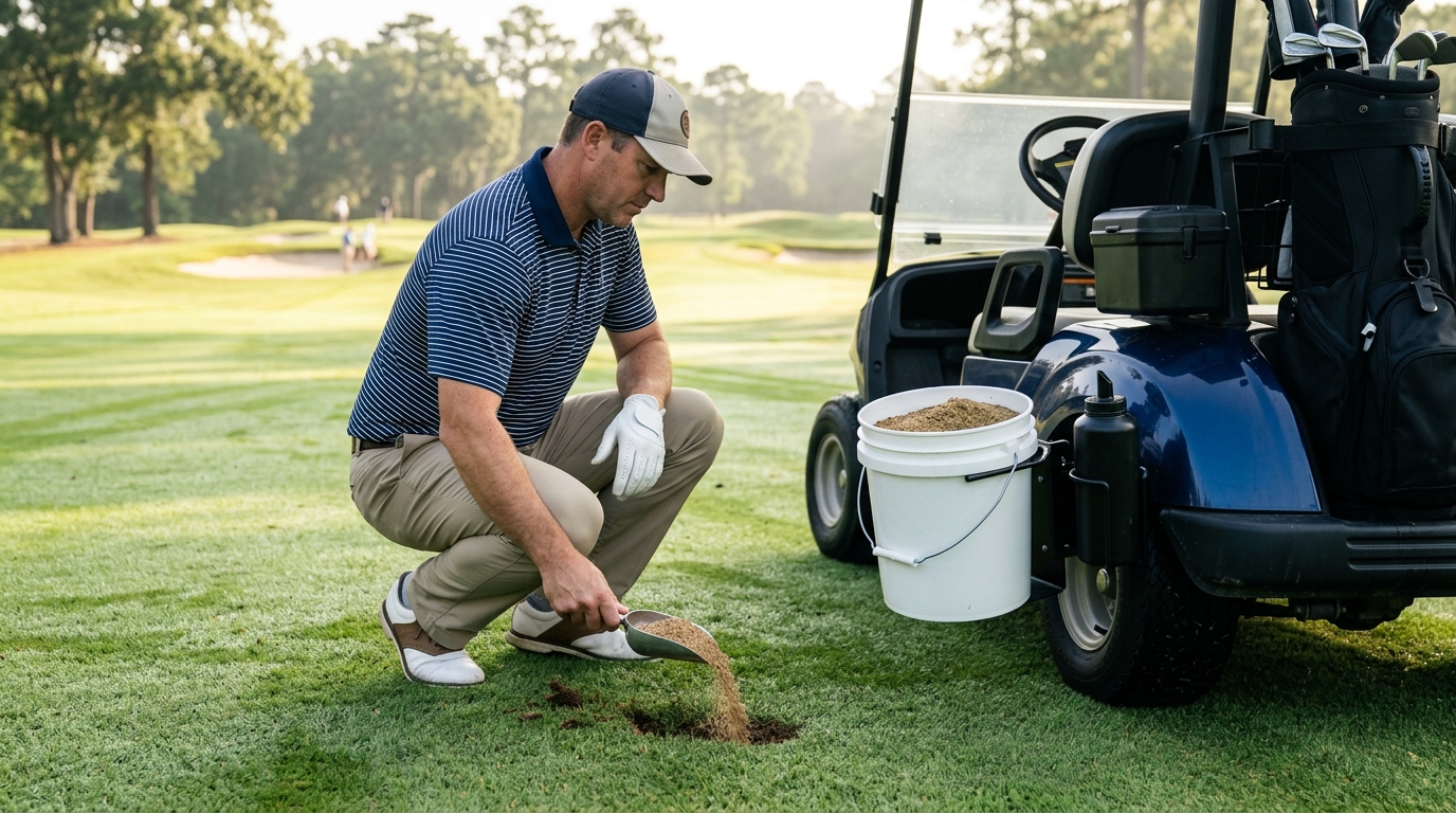 Golf Cart Sand Buckets and Holder Guide
