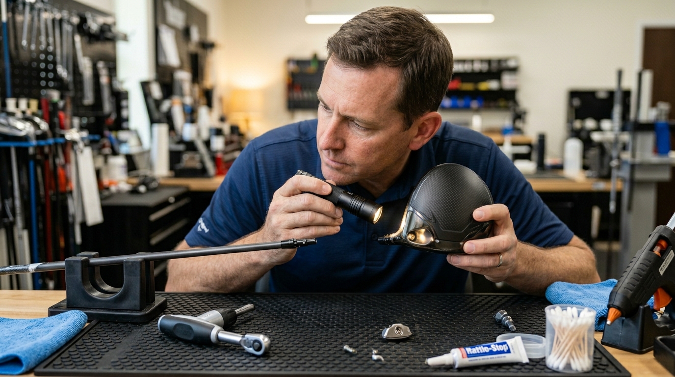 Golf Club Rattle Diagnosis Shaft vs Head Noise Guide