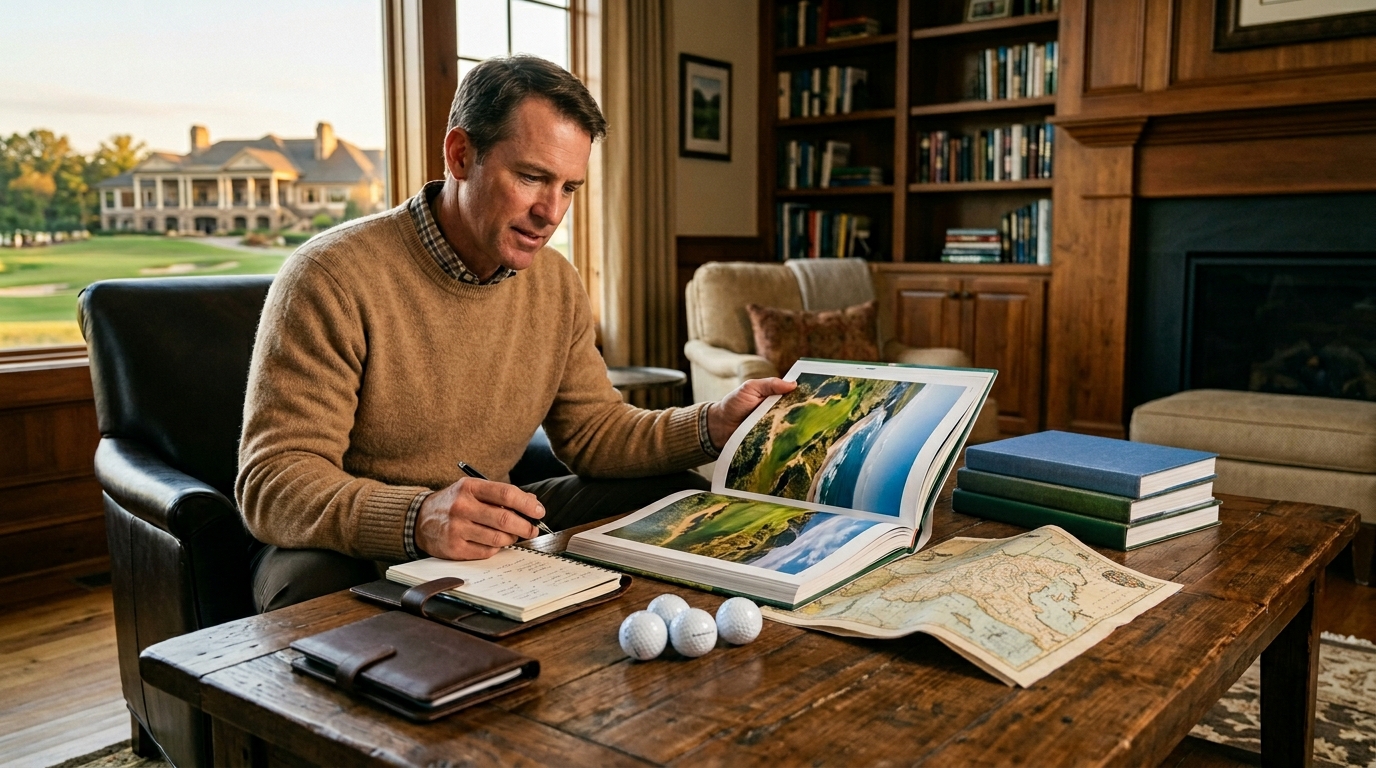 Golf Courses of the World Coffee Table Book Guide