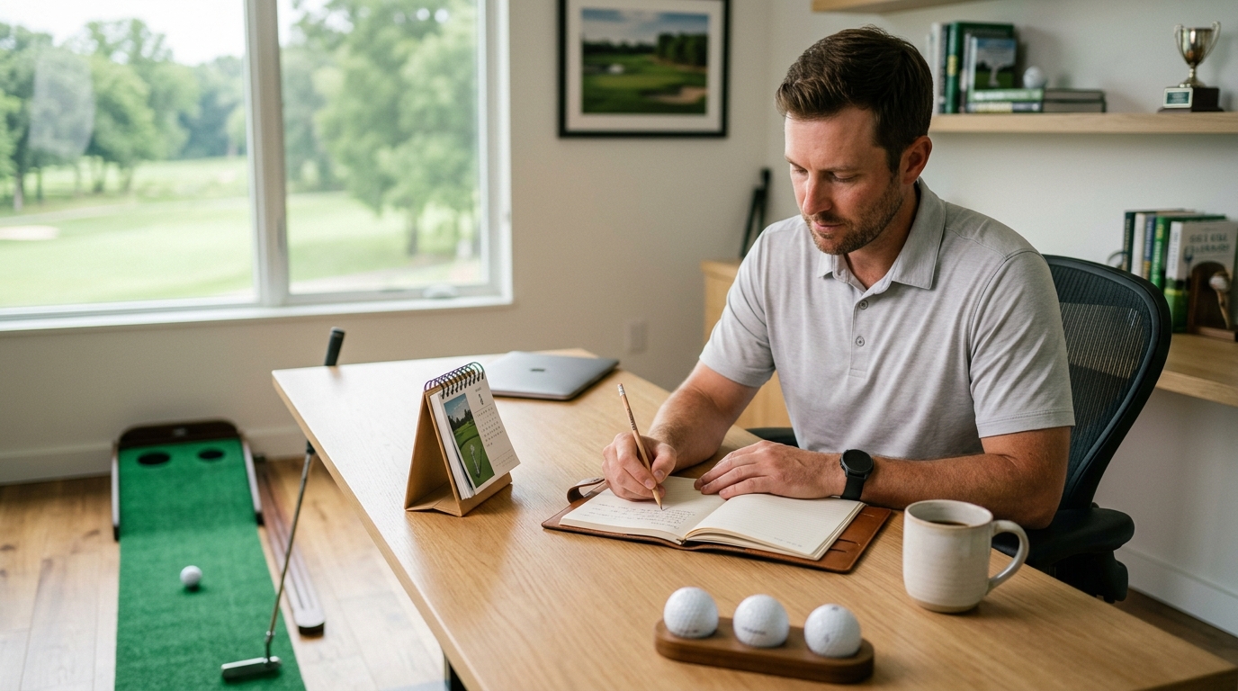 Golf Desk Pad Calendar Gift Guide for Golfers