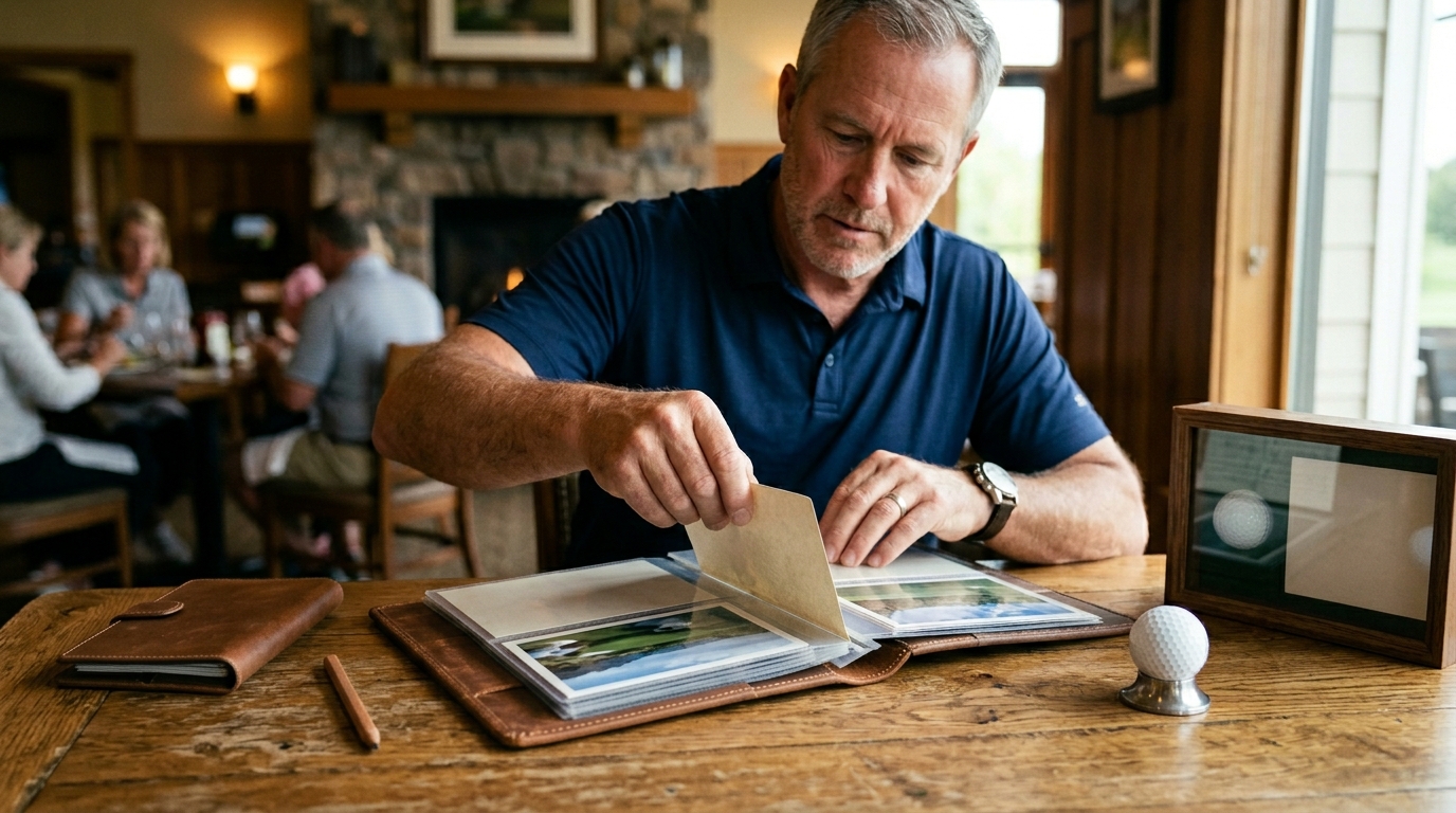 Golf Scorecard Binder Best Holders, Albums and Frames