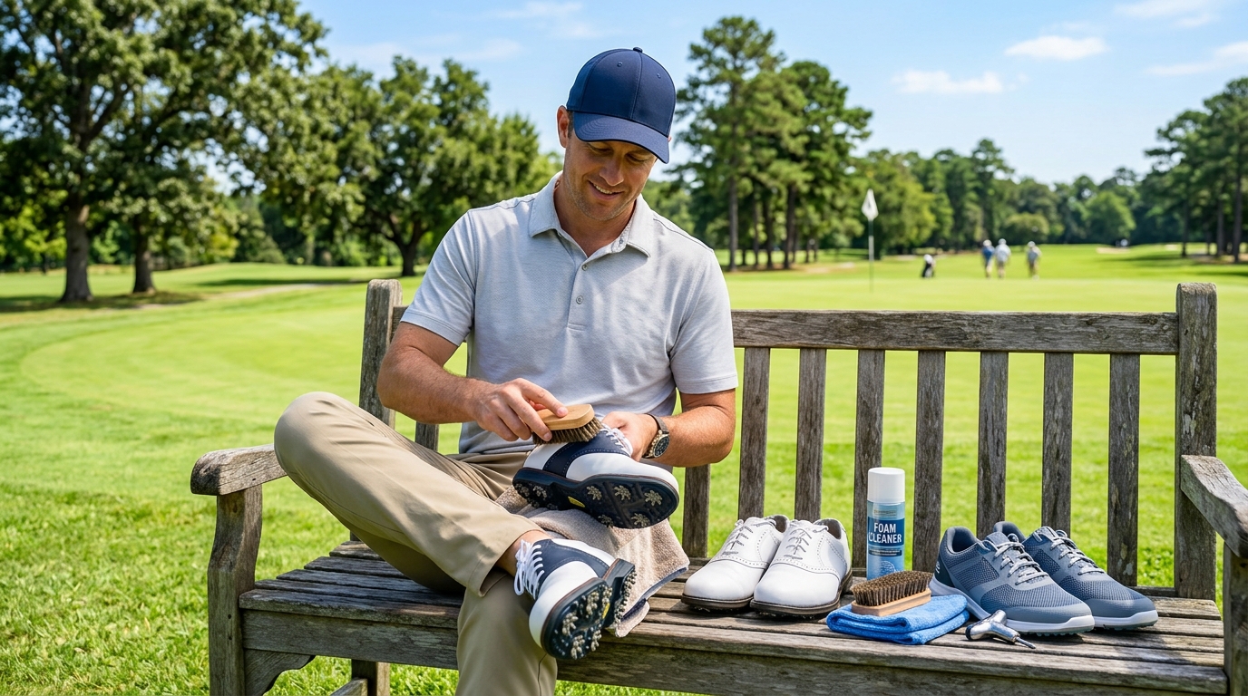 Golf Shoe Cleaning Guide Leather, Mesh, Suede & Yak Leather
