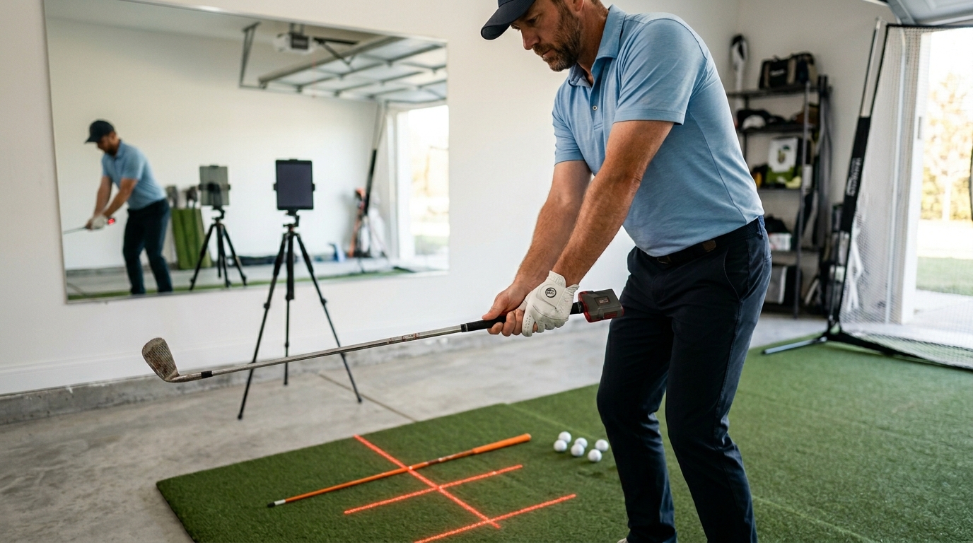 Golf Swing Corrector Laser Plane Trainer Fix Path