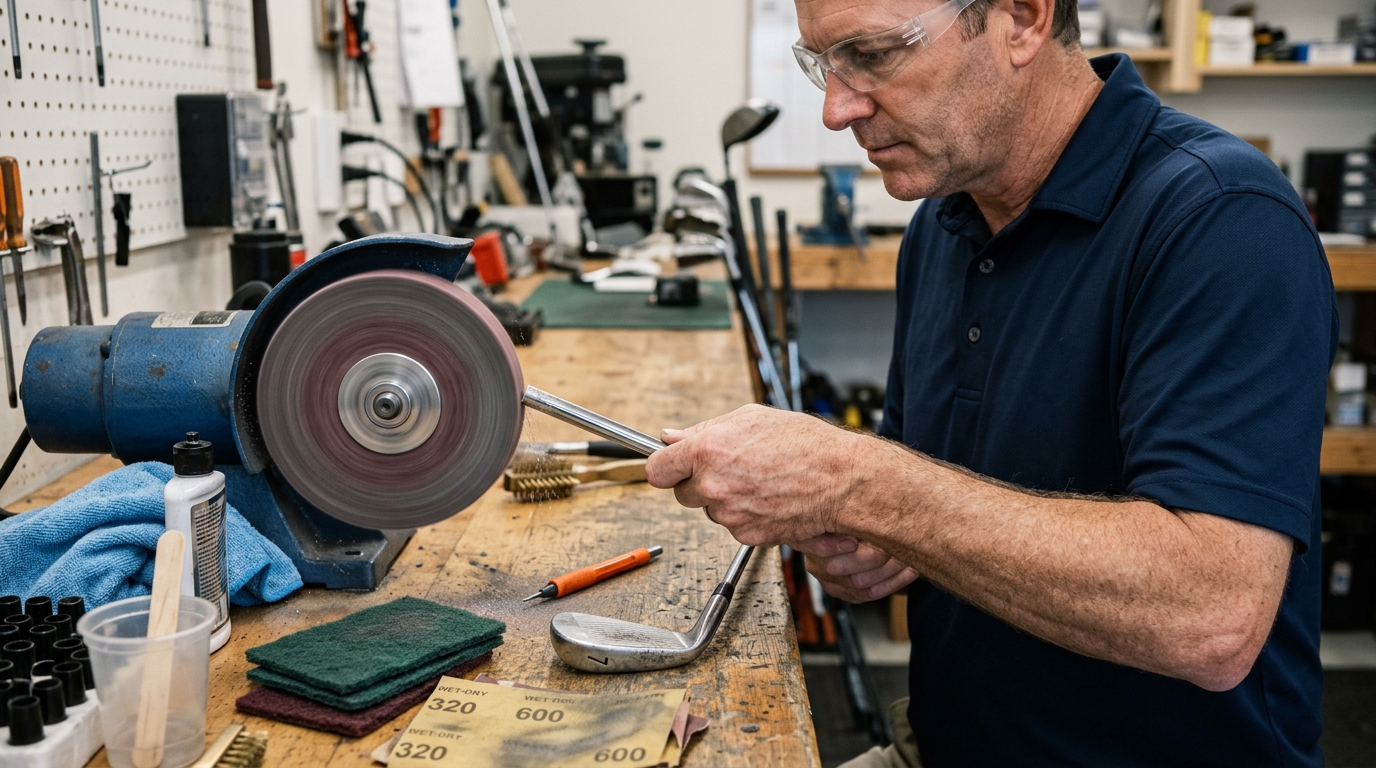 Deburring Wheel for Golf Clubs
