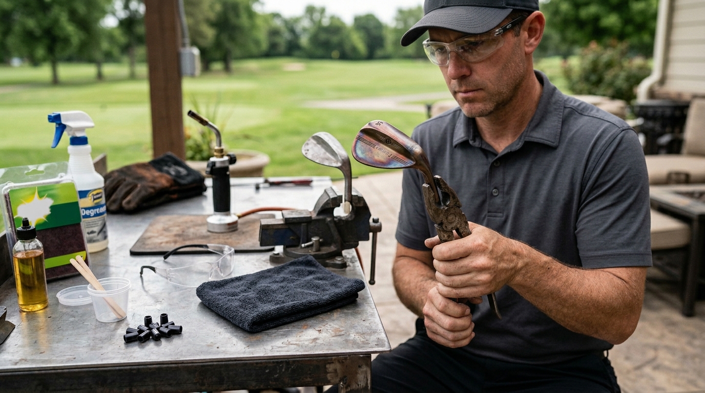 How to Remove Chrome Finish From Golf Clubs Safely