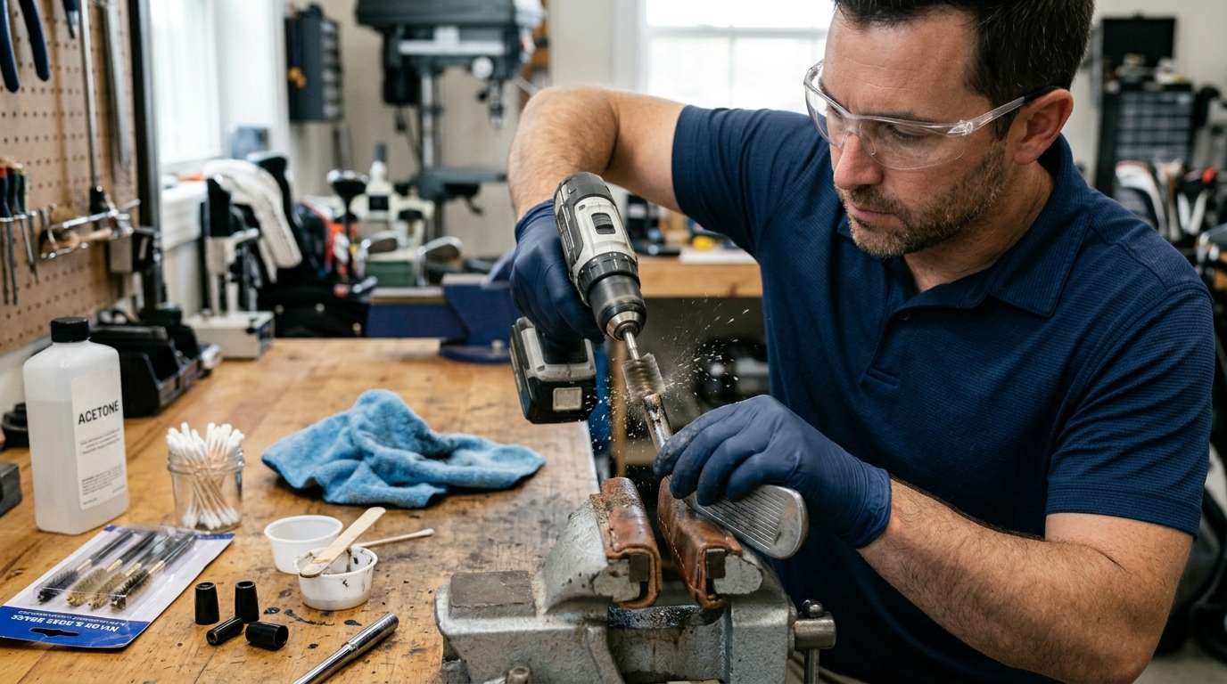 How to Prep a Golf Club Hosel for New Epoxy