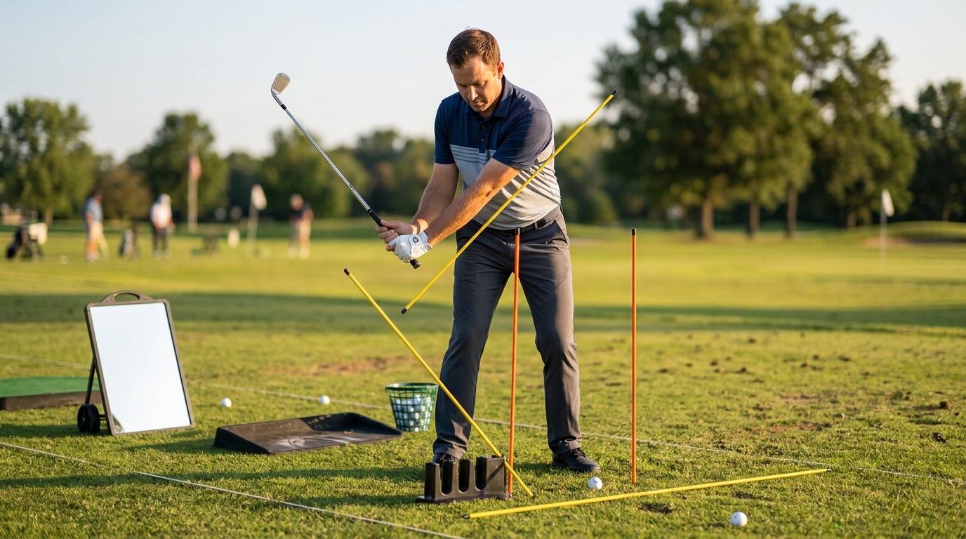How to Use Golf Alignment Sticks for Swing Plane
