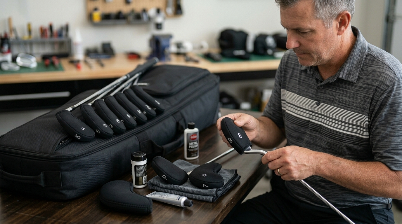 Iron Face Protection for Travel and Storage