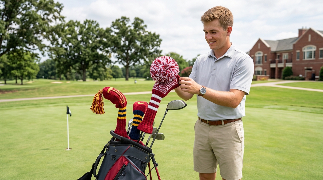 Knit Golf Club Headcovers Best Vintage Sets