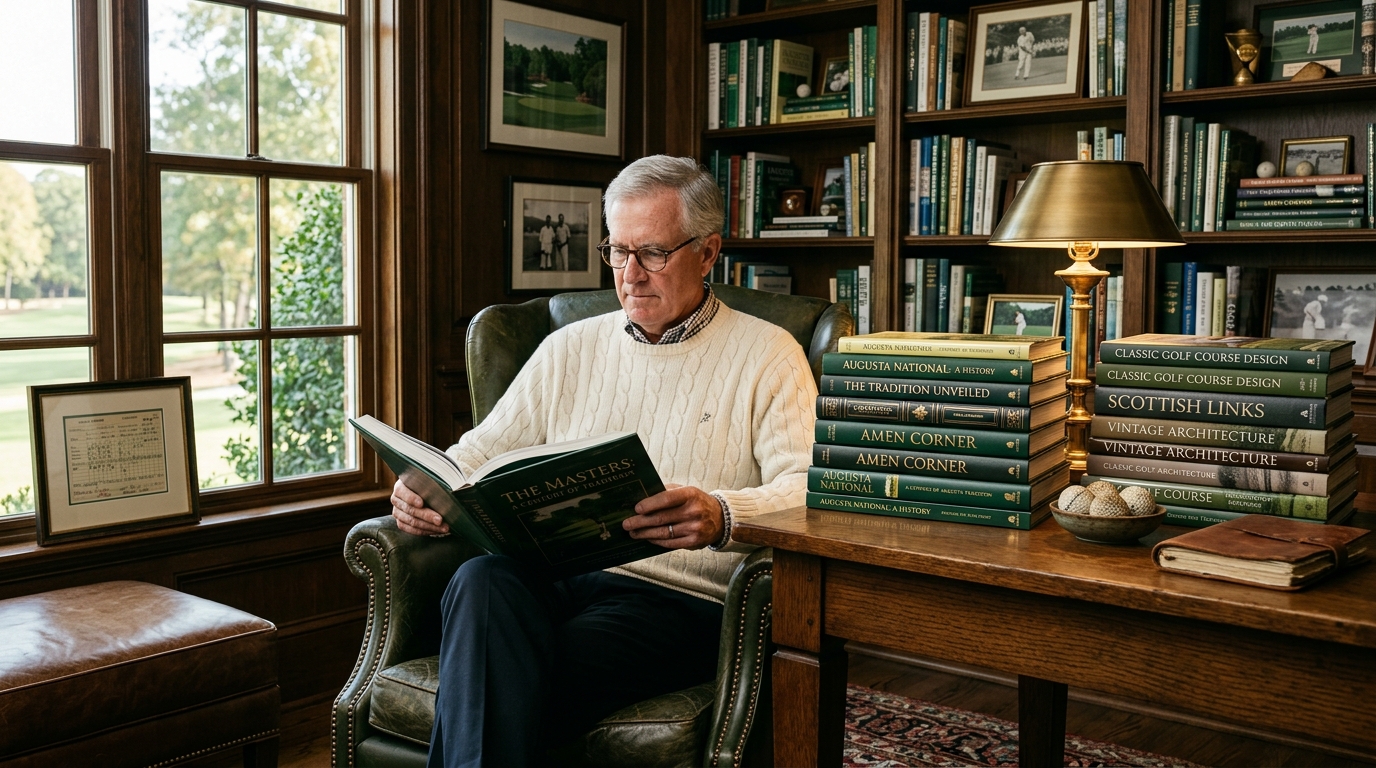 Masters Golf Coffee Table Book vs Vintage Golf Books