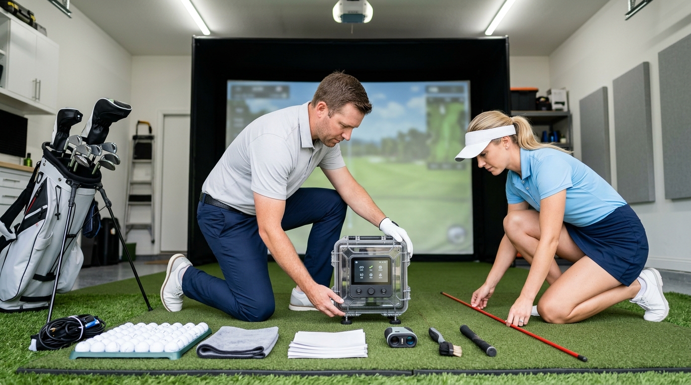 Square Golf Accessories 3 Home Simulator Upgrades