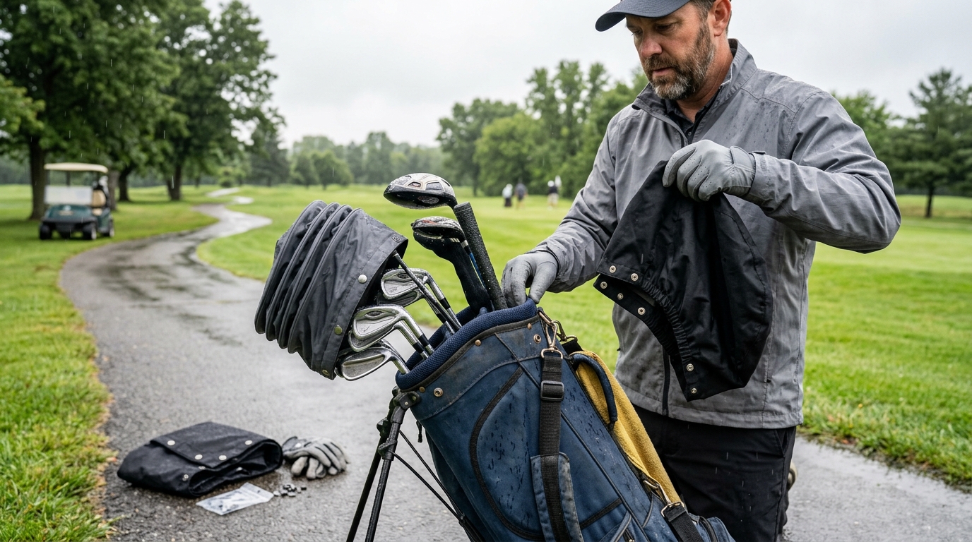 Sun Mountain Dry Hood Golf Bag Rain Cover Review